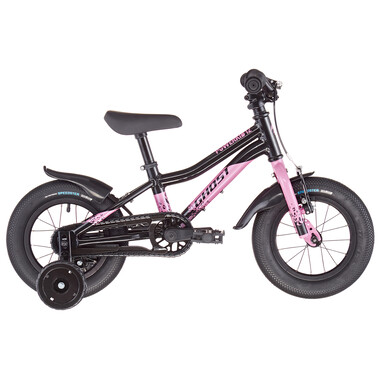Vélo Enfant GHOST POWERKID 12" Noir/Rose 2023 GHOST Probikeshop 0